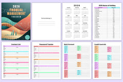 Financial Management Tracker Tool - CraftNest - Digital Crafting and Art