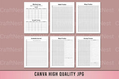 Health & Wellness Planner - CraftNest - Digital Crafting and Art