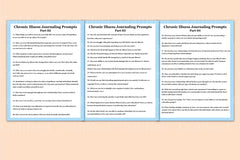 Chronic Illness Reflection Prompts for Personal Growth - CraftNest - Digital Crafting and Art