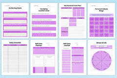 Life Coaching Planner for Personal Growth - CraftNest - Digital Crafting and Art