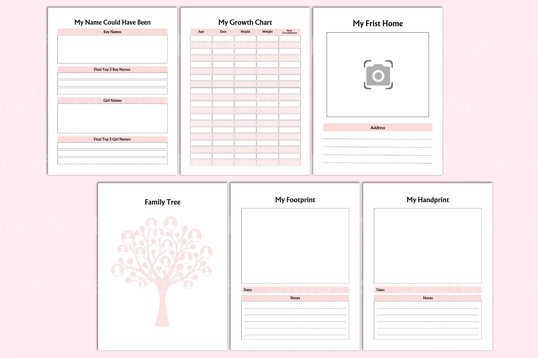 Baby Memory Book: Cherish Every Milestone - CraftNest - Digital Crafting and Art
