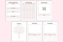 Baby Memory Book: Cherish Every Milestone - CraftNest - Digital Crafting and Art