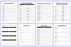 End of Life Planner Guide - CraftNest - Digital Crafting and Art