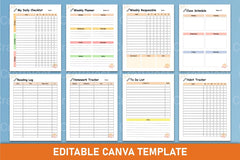 School Planner for Kids - CraftNest - Digital Crafting and Art