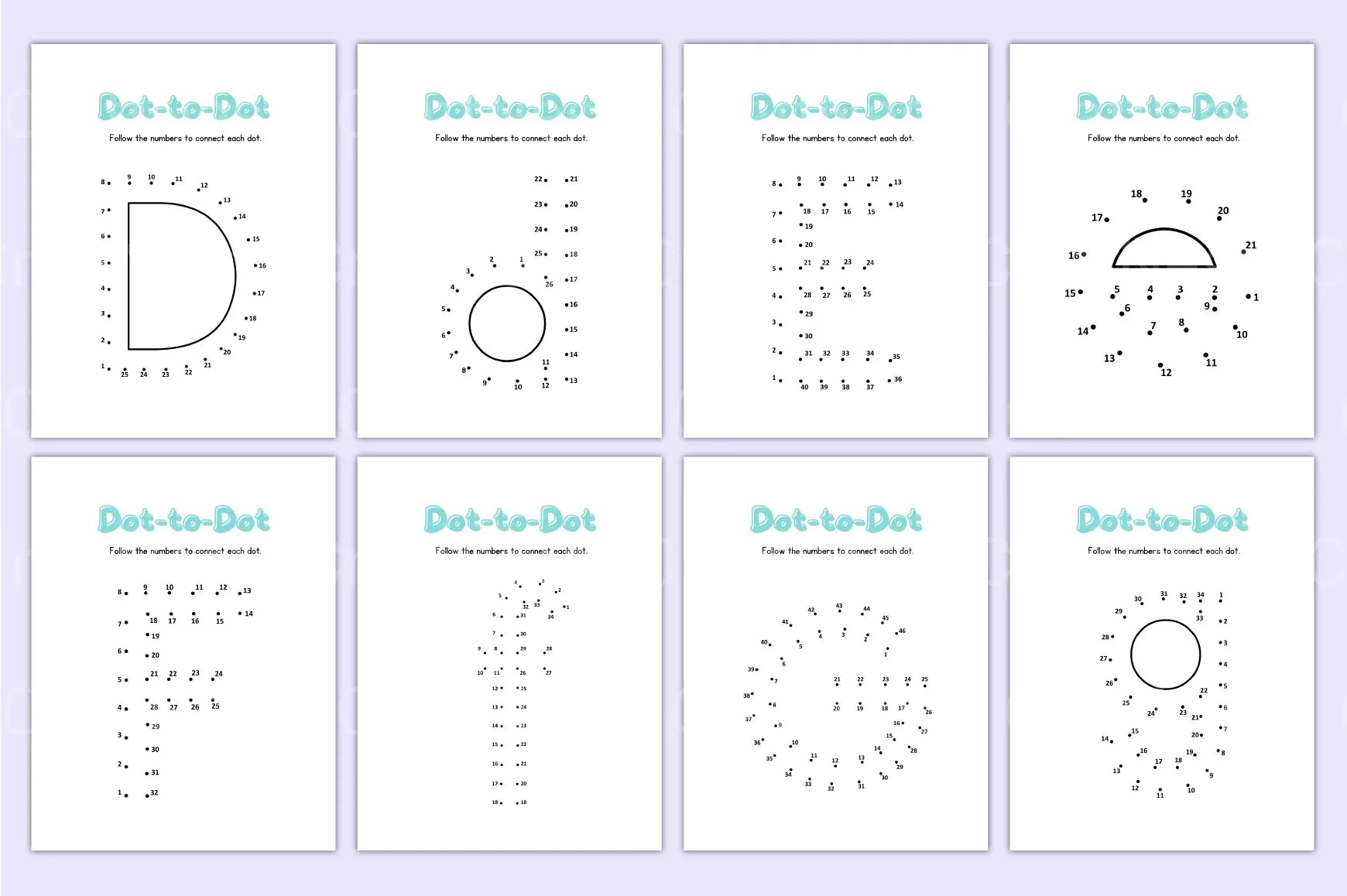 Alphabet Dot to Dot Worksheet for Kids - CraftNest - Digital Crafting and Art
