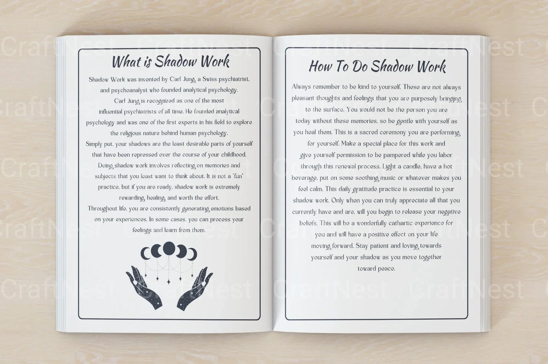 Shadow Work Prompts for Personal Growth - CraftNest - Digital Crafting and Art