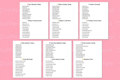 Vision Board Prompts for Inspiration and Goal Setting - CraftNest - Digital Crafting and Art
