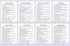 400 Deep Anxiety Prompts for Mindfulness - CraftNest - Digital Crafting and Art