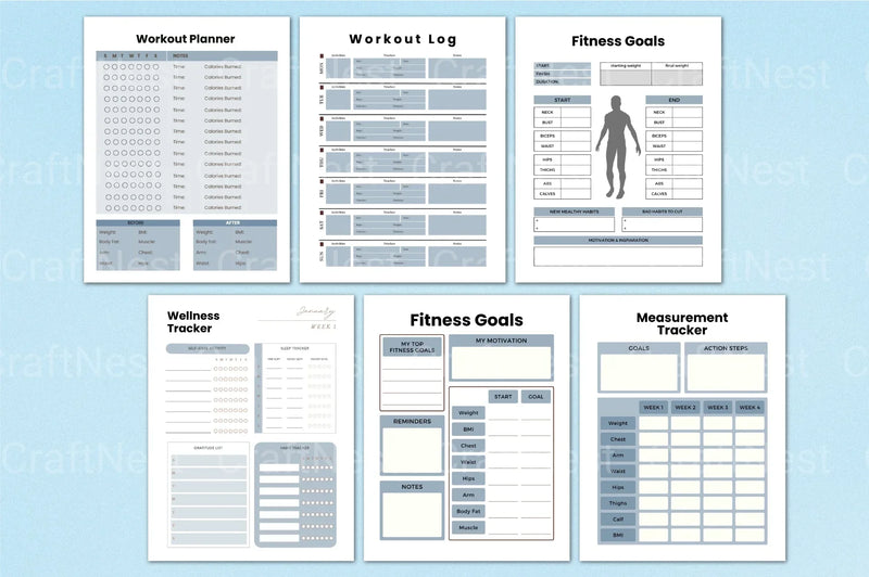 Weight Loss Design Template - CraftNest - Digital Crafting and Art
