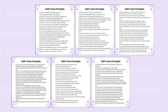 Self Care Prompts for Mindful Living - CraftNest - Digital Crafting and Art