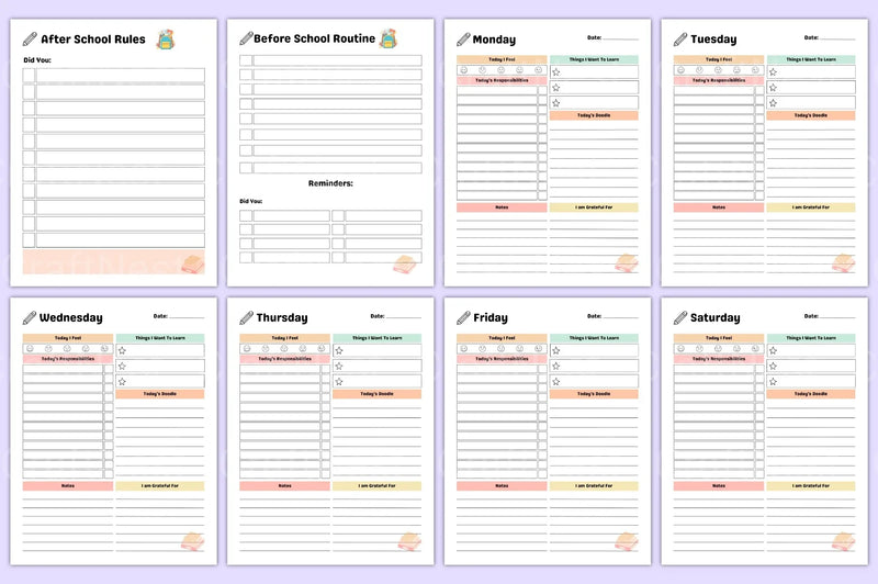 Ultimate Home School Planner - CraftNest - Digital Crafting and Art