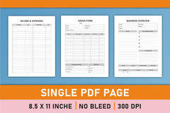 Business Planner from 100 Planner - CraftNest - Digital Crafting and Art