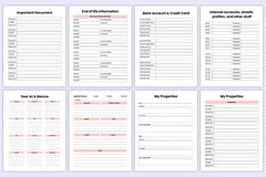 End of Life Planner Guide - CraftNest - Digital Crafting and Art