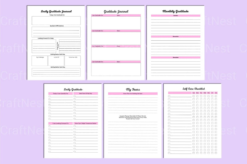 Self-Care and Gratitude for Women - CraftNest - Digital Crafting and Art