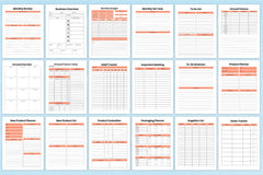 Small Business Planner 2024 - CraftNest - Digital Crafting and Art