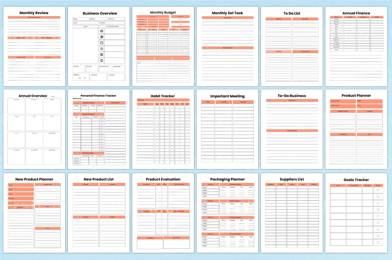 Small Business Planner 2024 - CraftNest - Digital Crafting and Art