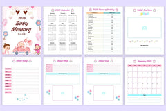 Baby Memory Book: Cherish Every Milestone - CraftNest - Digital Crafting and Art