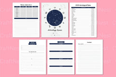 Astrology Witchcraft Workbook for Beginners - CraftNest - Digital Crafting and Art