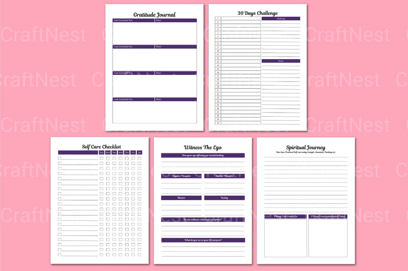 Spiritual Wellness Guide - CraftNest - Digital Crafting and Art