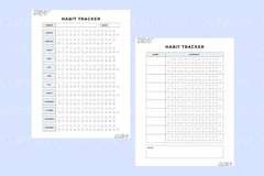 Effective Habit Tracker for Daily Success - CraftNest - Digital Crafting and Art
