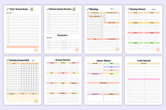 Home School Planner: Organize Your Homeschooling Effortlessly - CraftNest - Digital Crafting and Art