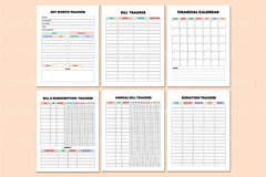 Rainbow Budget Planner for Effective Financial Management - CraftNest - Digital Crafting and Art