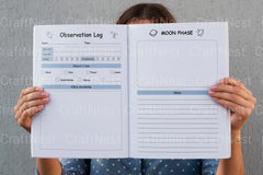 Astronomy Logbook for Kids: Explore the Stars - CraftNest - Digital Crafting and Art