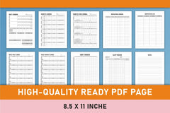 Diabetes Planner Printable Bundle - CraftNest - Digital Crafting and Art