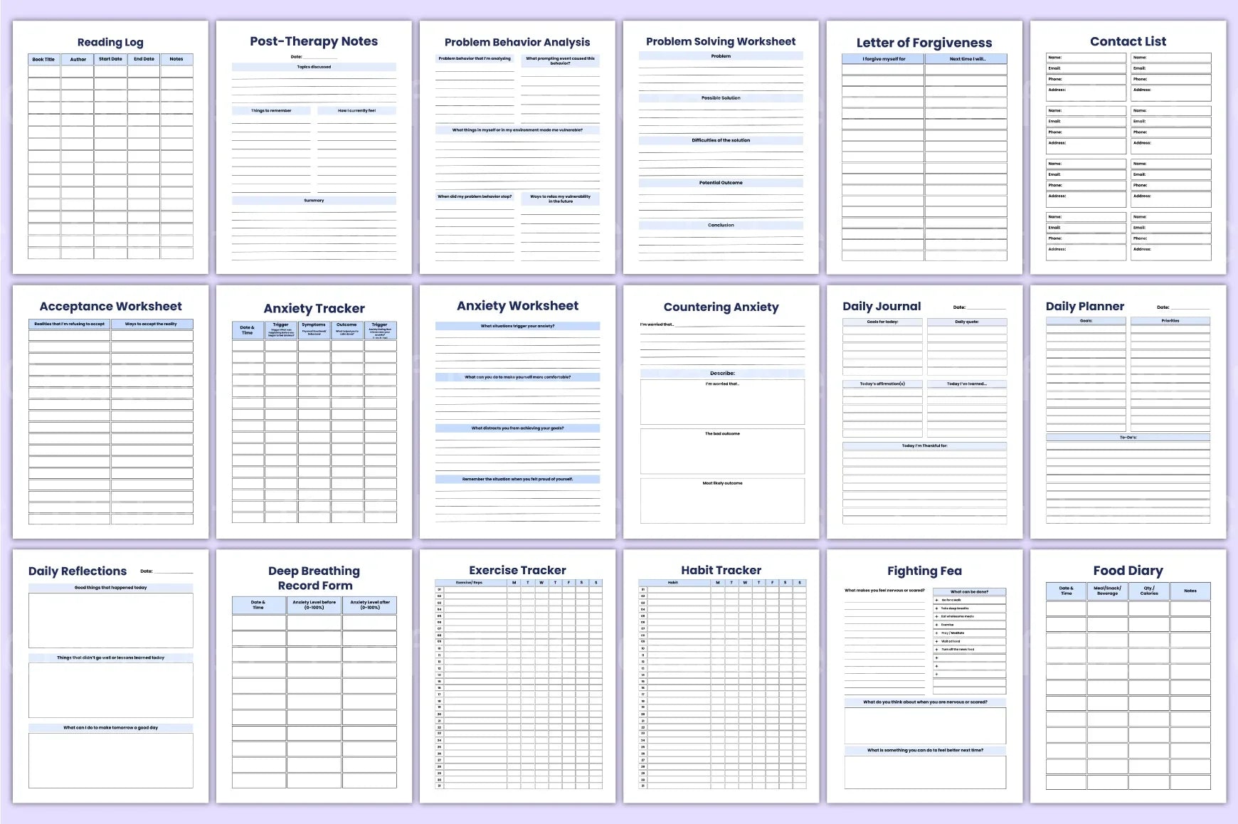 Ultimate Planner Sheets for Organization and Productivity - CraftNest - Digital Crafting and Art