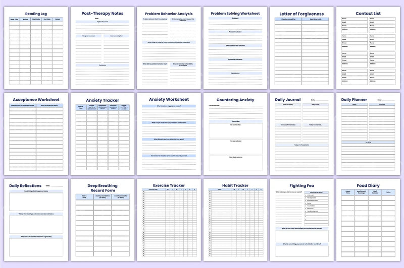 Ultimate Planner Sheets for Organization and Productivity - CraftNest - Digital Crafting and Art