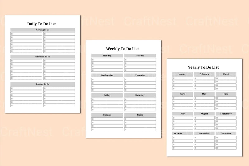 Efficient To-Do List Management - CraftNest - Digital Crafting and Art