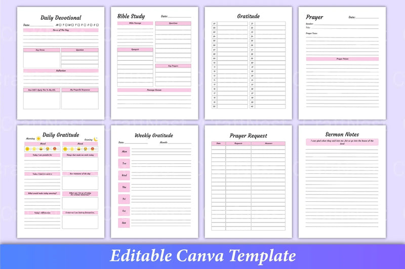 Bible Prayer Collection - CraftNest - Digital Crafting and Art