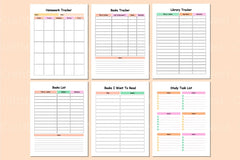 ADHD School Planner for Effective Organization - CraftNest - Digital Crafting and Art