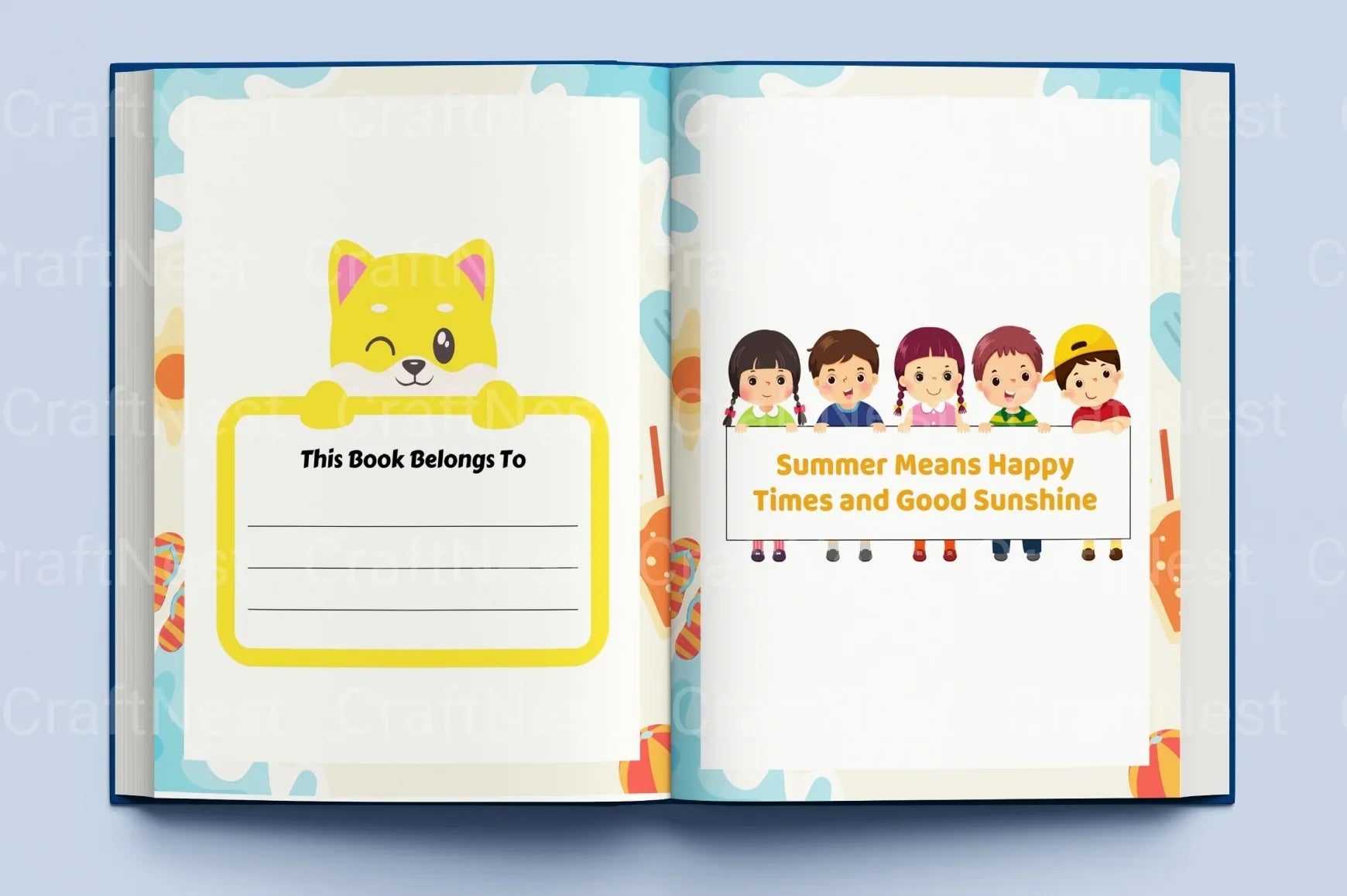 Summer Planner for Kids - CraftNest - Digital Crafting and Art