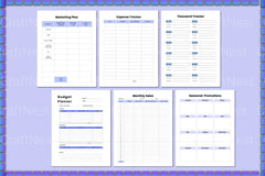 Craft Handmade Business Planner - CraftNest - Digital Crafting and Art