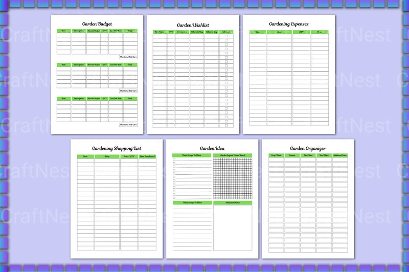 Garden Planner Guide - CraftNest - Digital Crafting and Art
