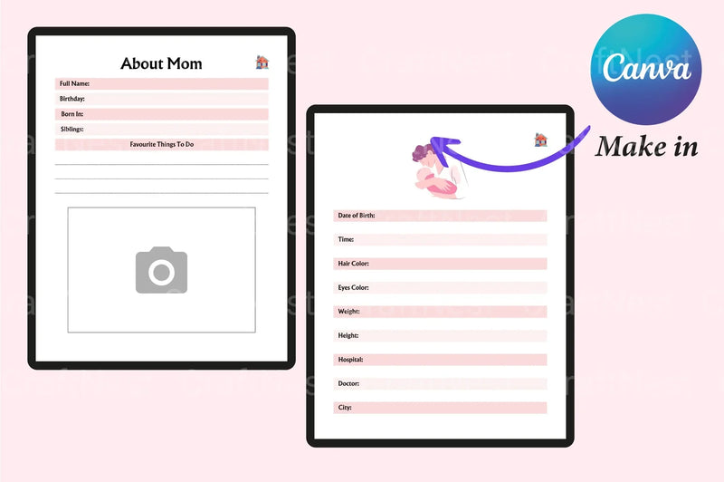 Baby Memory Book: Cherish Every Milestone - CraftNest - Digital Crafting and Art