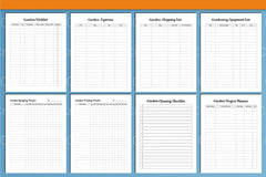 Garden Planner Canva Template - CraftNest - Digital Crafting and Art