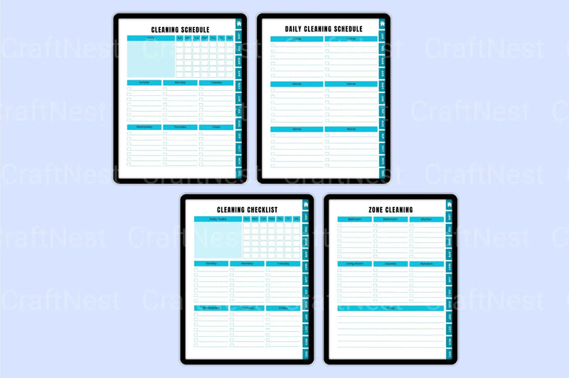 ADHD Cleaning Workbook: Effective Strategies for a Tidy Home - CraftNest - Digital Crafting and Art