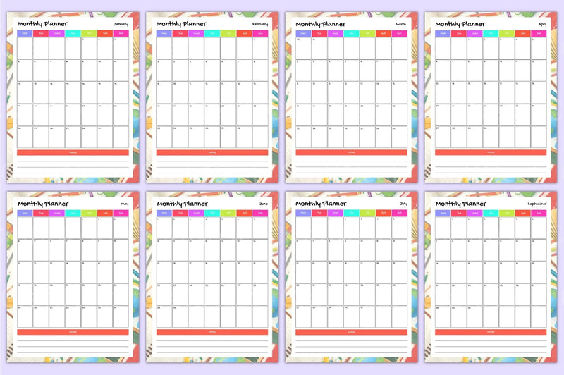 Academic Workbook for Kids - CraftNest - Digital Crafting and Art