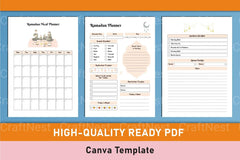 Ramadan Planner: Organize Your Month Effectively - CraftNest - Digital Crafting and Art