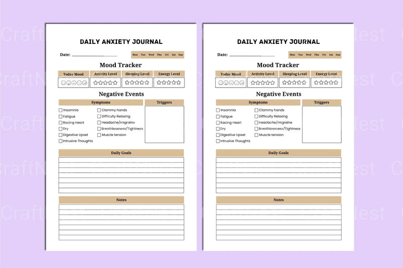 Daily Anxiety Management Tips - CraftNest - Digital Crafting and Art