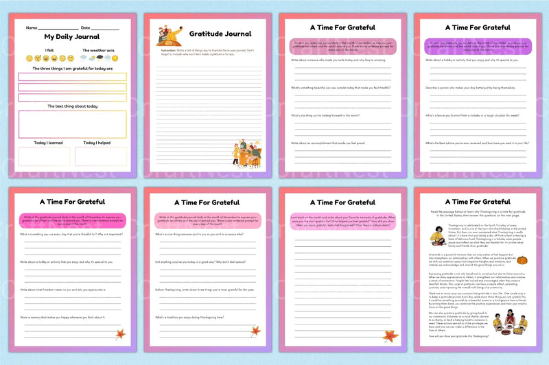 Gratitude Activities for Kids - CraftNest - Digital Crafting and Art