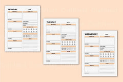 Day Food Diary: Track Your Meals and Nutrition - CraftNest - Digital Crafting and Art