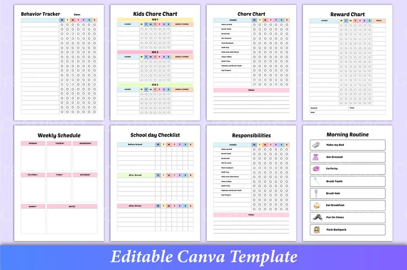 Chore Chart for Kids: Organize and Motivate - CraftNest - Digital Crafting and Art