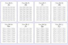 Cursive Handwriting Workbook for Kids - CraftNest - Digital Crafting and Art