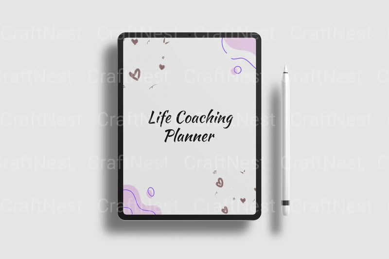 Life Coaching Planner for Personal Growth - CraftNest - Digital Crafting and Art