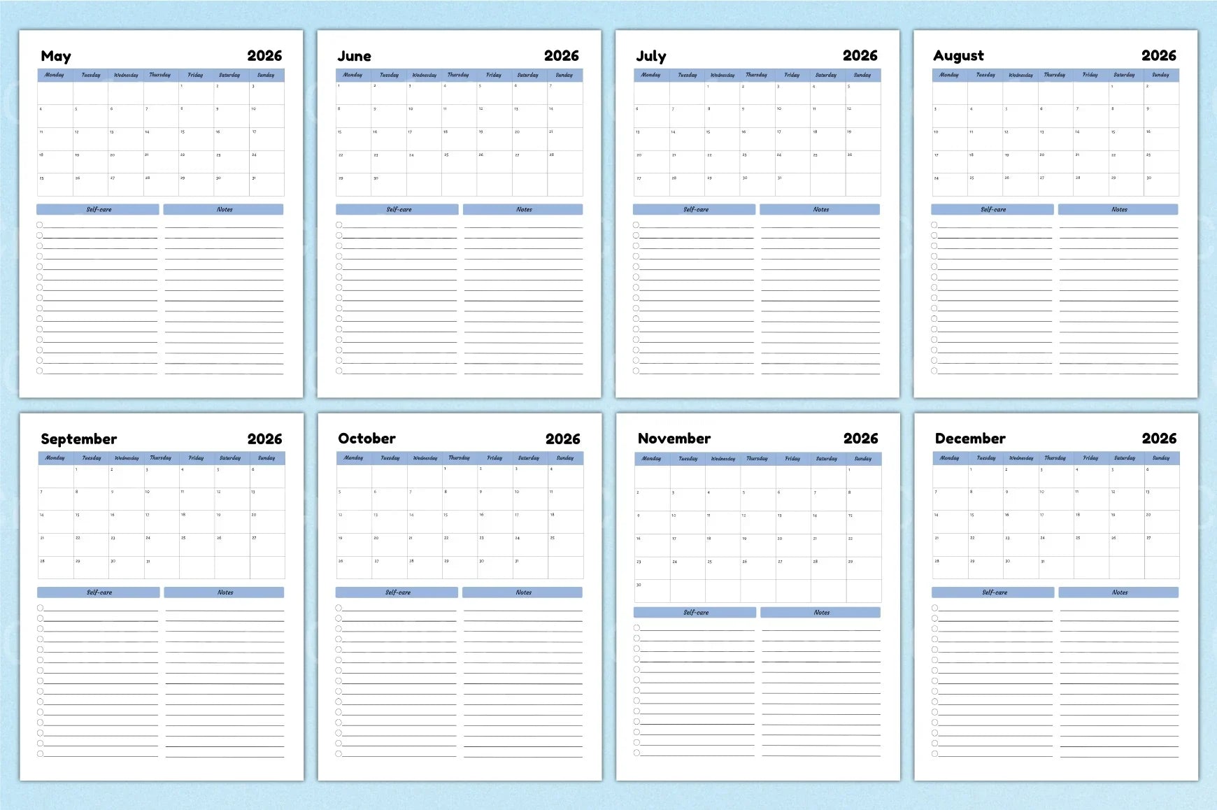 Efficient Cleaning Planner for Organized Homes - CraftNest - Digital Crafting and Art