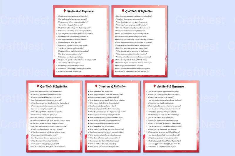 Valentine's Day Creative Prompts - CraftNest - Digital Crafting and Art