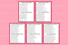 Guided Mom Question Prompts for Meaningful Conversations - CraftNest - Digital Crafting and Art
